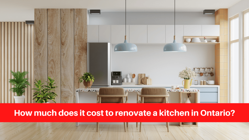 How much does it cost to renovate a kitchen in Ontario
