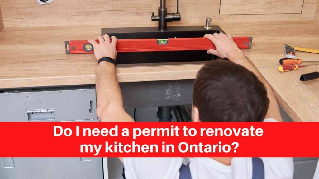 Do I need a permit to renovate my kitchen in Ontario