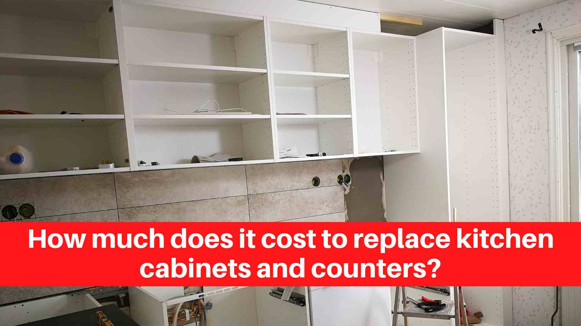 How much does it cost to replace kitchen and counters